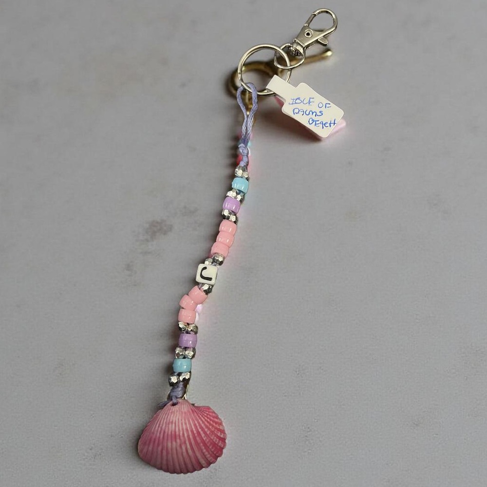 Handmade Isle of Palms Beach Small Keychains